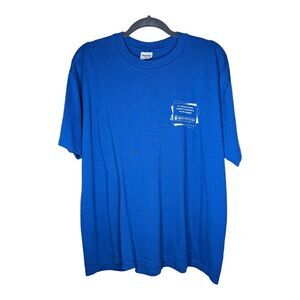 Vintage Atlanta Georgia T Shirt Size XL St. Gregory's‎ Choir Church Music Blue